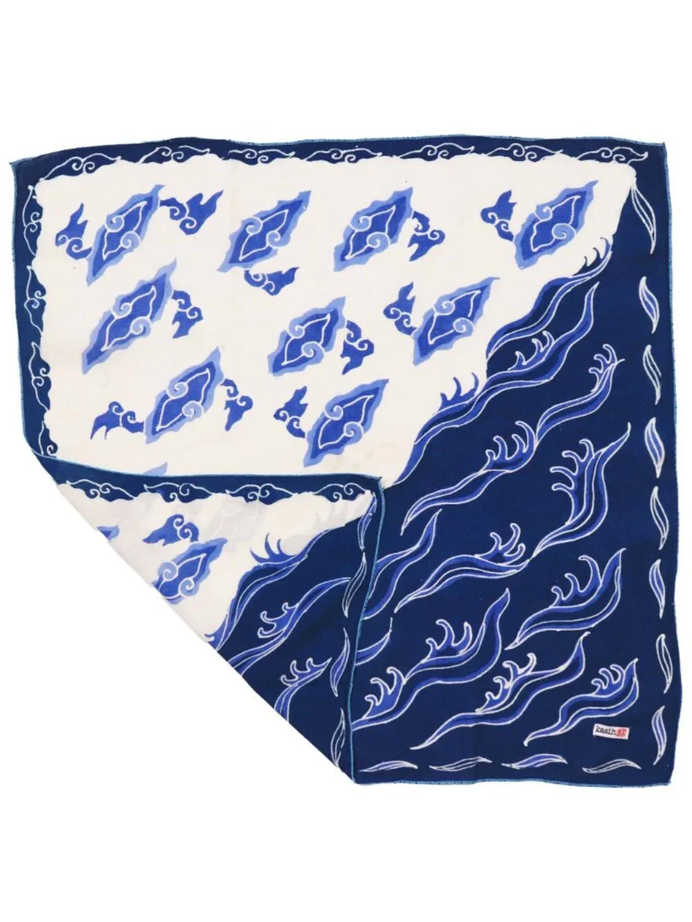 Batik Tulis Bandana, Floating on Water, Hand Drawn